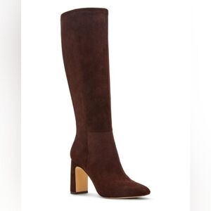 Made Girl Women's Brown Wisee Block-heel Boots SZ 8 Display Shoes Like New